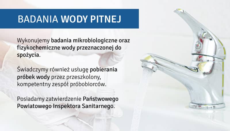 Badania wody pitnej